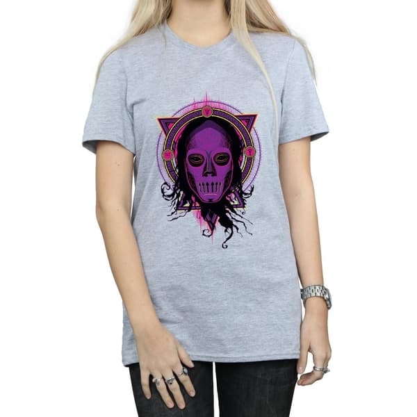 Harry Potter Womens/Ladies Neon Death Eater Cotton Boyfriend T-Shirt