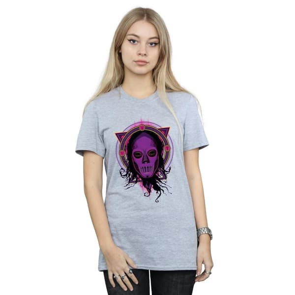Harry Potter Womens/Ladies Neon Death Eater Cotton Boyfriend T-Shirt