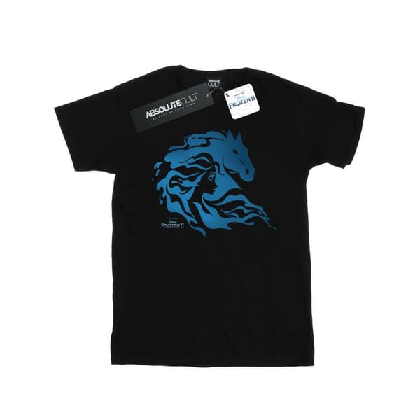 Disney Frozen 2 Nokk Silhouette T-shirt i bomull för flickor