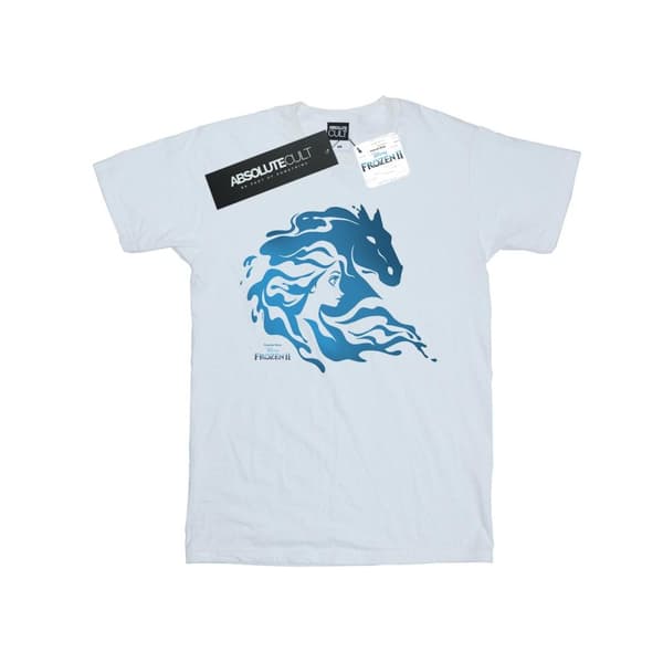 Disney Frozen 2 Nokk Silhouette T-shirt i bomull för flickor