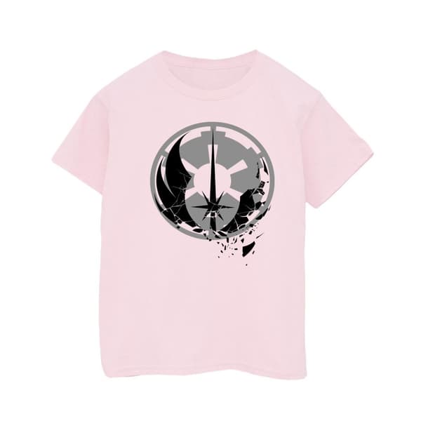 Star Wars Boys Obi-Wan Kenobi Fractured Logos T-Shirt
