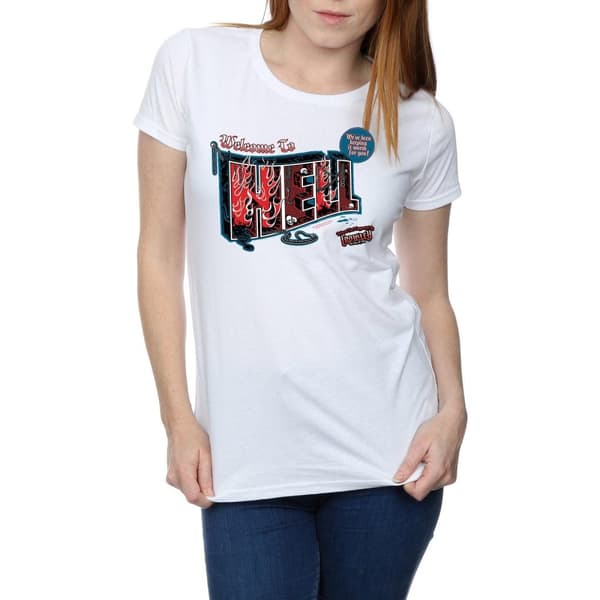 Supernatural Womens/Ladies Welcome To Hell Cotton T-Shirt