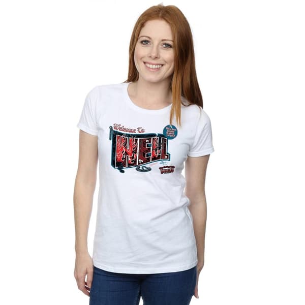 Supernatural Womens/Ladies Welcome To Hell Cotton T-Shirt