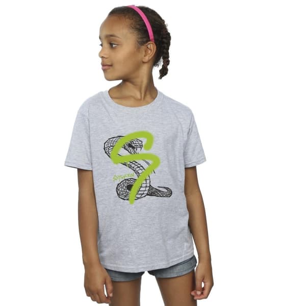 Harry Potter Girls Slytherin Pop Spray Cotton T-Shirt