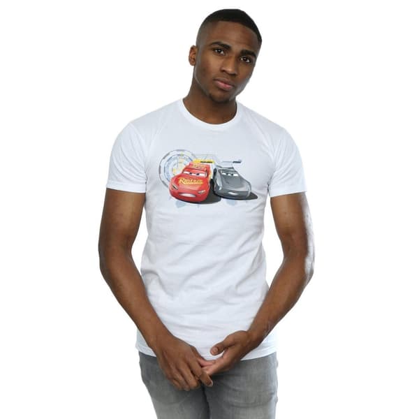 Disney Mens Cars Lightning Vs Storm T-Shirt