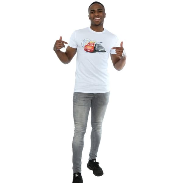 Disney Mens Cars Lightning Vs Storm T-Shirt