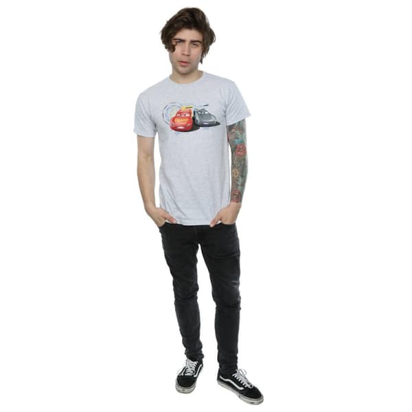 Disney Mens Cars Lightning Vs Storm T-Shirt