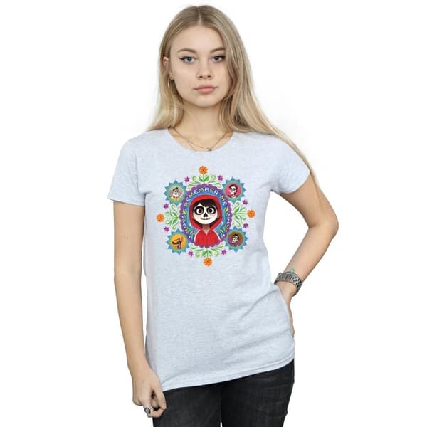Disney Womens/Ladies Coco Remember Me Cotton T-Shirt