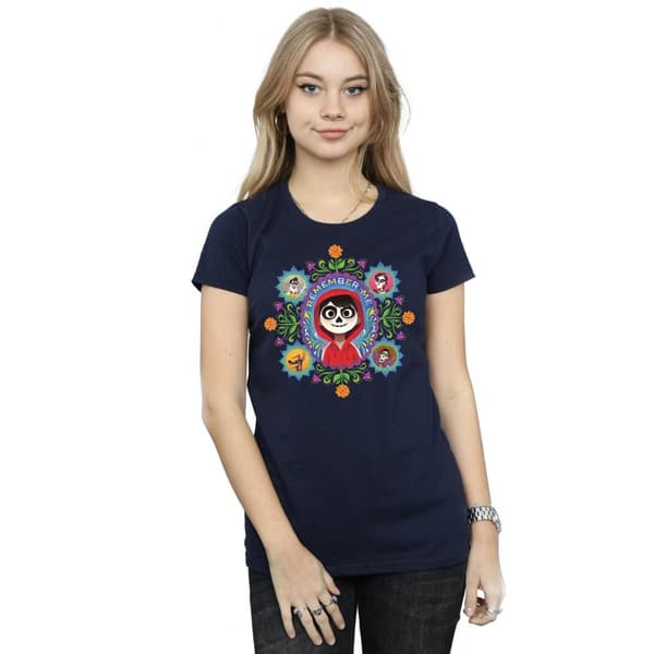 Disney Womens/Ladies Coco Remember Me Cotton T-Shirt