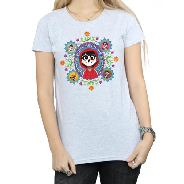 Disney Womens/Ladies Coco Remember Me Cotton T-Shirt