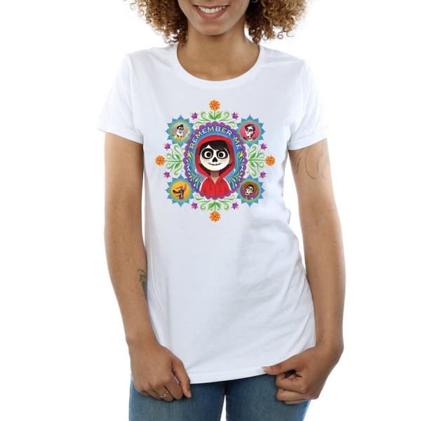 Disney Womens/Ladies Coco Remember Me Cotton T-Shirt