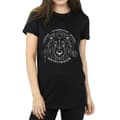 Miniatyrbillede 3 af 5: Harry Potter Womens/Ladies Gryffindor Seal Cotton Boyfriend T-Shirt