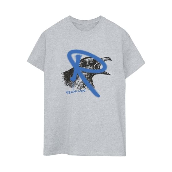 Harry Potter Dam/Lady Ravenclaw Pop Spray Boyfriend T-shirt i bomull
