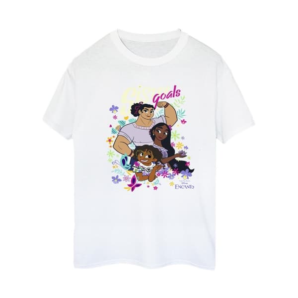 Disney Womens/Ladies Encanto Sister Goals Cotton Boyfriend T-Shirt