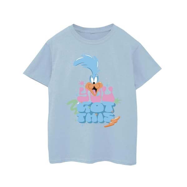 Looney Tunes Roadrunner You Got This - T-shirt i bomull för flickor