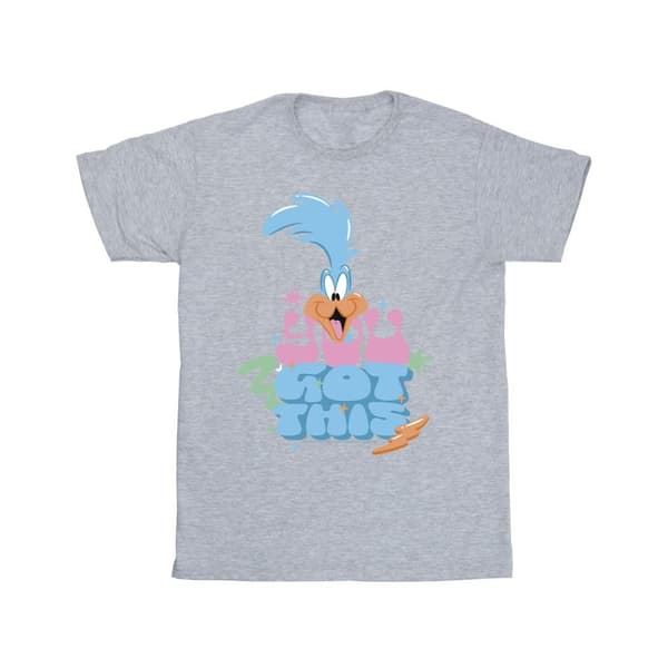 Looney Tunes Roadrunner You Got This - T-shirt i bomull för flickor