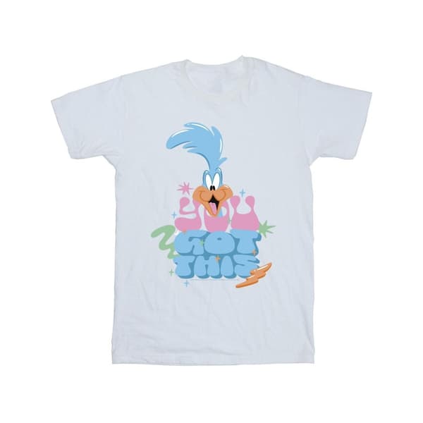 Looney Tunes Roadrunner You Got This - T-shirt i bomull för flickor