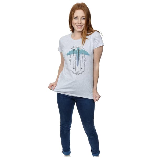 Harry Potter Womens/Ladies Garrick Ollivander The Wand Cotton T-Shirt