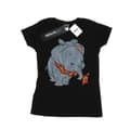 Miniatyrbillede 1 af 3: Disney Womens/Ladies Dumbo Classic Tied Up Ears Cotton T-Shirt