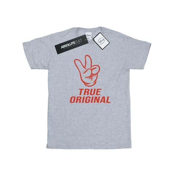 Disney Pojkar Musse Pigg True Original T-shirt Sports Grey 9-11 Years