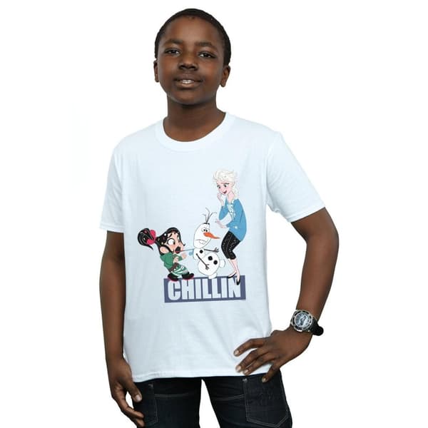 Disney Wreck It Ralph Elsa och Vanellope T-shirt för pojkar