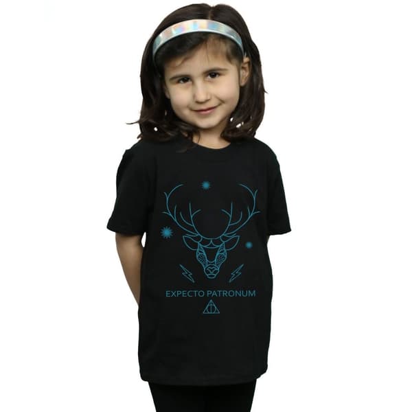 Harry Potter Girls Expecto Patronum Cotton T-Shirt