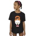 Miniatyrbillede 2 af 3: Disney Girls Big Hero 6 Baymax Kitten Face Cotton T-Shirt
