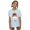Miniatyrbillede 2 af 3: Disney Girls Big Hero 6 Baymax Kitten Face Cotton T-Shirt