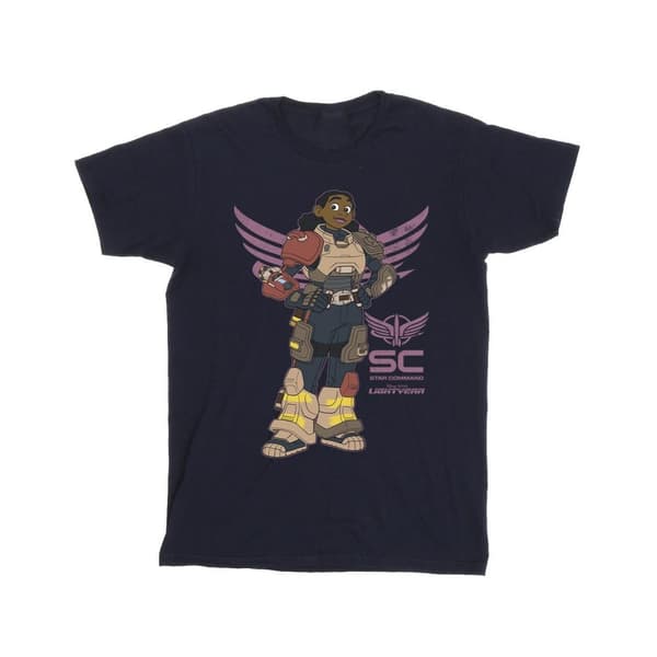 Disney Mens Lightyear Izzy Star Command T-Shirt