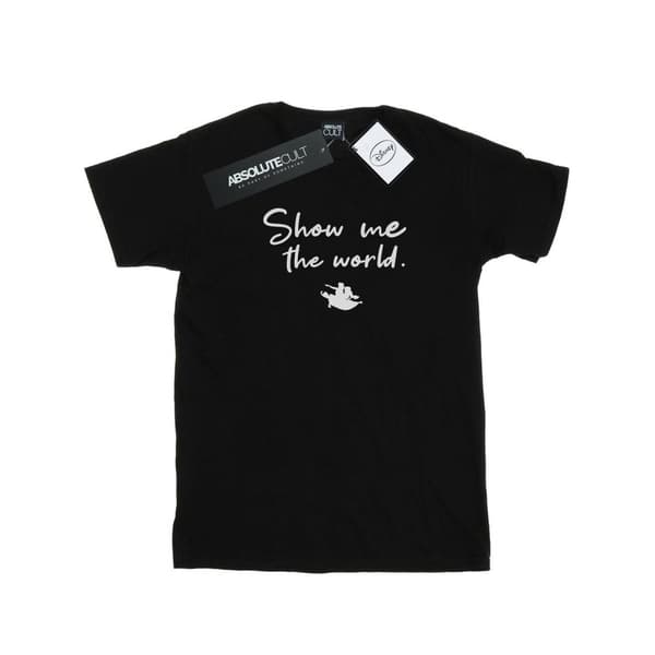 Disney Girls Aladdin Show Me The World Cotton T-Shirt