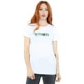 Miniatyrbild 2 av 5: Harry Potter Dam/dam Slytherin Text Bomull Boyfriend T-shirt
