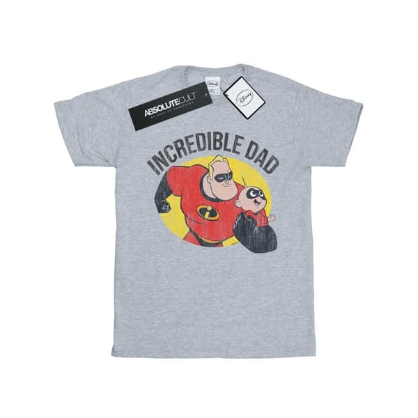 Disney Mens The Incredibles Bob Parr Incredible Dad T-shirt