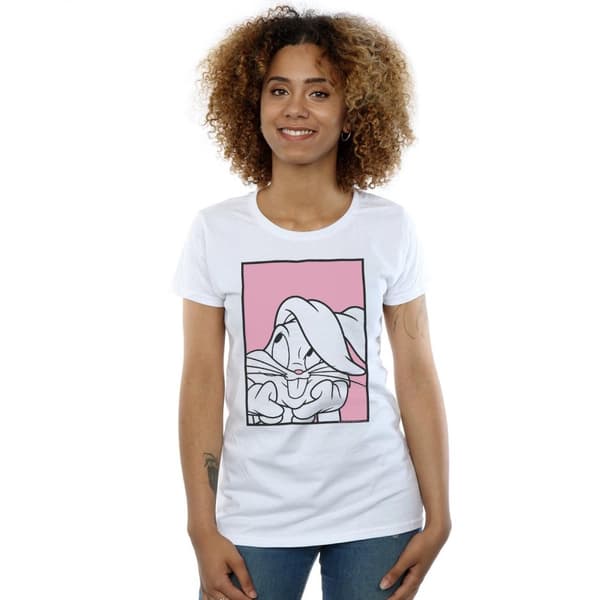 Looney Tunes Womens/Ladies Bugs Bunny Adore Cotton T-Shirt
