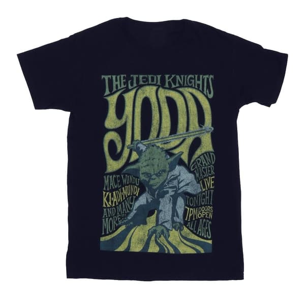 Star Wars Yoda Rock Poster T-shirt för pojkar