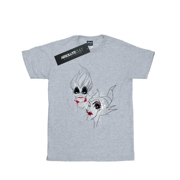 Disney Womens/Ladies Villains Wicked Women Cotton Boyfriend T-Shirt
