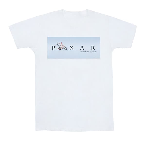 Disney Mens Toy Story 4 Duke Caboom Pixar Studios Logo T-shirt