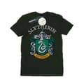 Miniatyrbillede 1 af 3: Harry Potter Girls Slytherin Crest Cotton T-Shirt