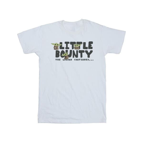 Star Wars The Mandalorian Little Bounty Hunter T-shirt i bomull för flickor