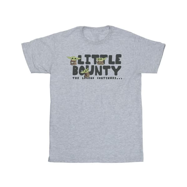Star Wars The Mandalorian Little Bounty Hunter T-shirt i bomull för flickor