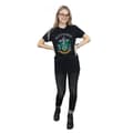 Miniatyrbillede 4 af 5: Harry Potter Womens/Ladies Slytherin Crest Cotton Boyfriend T-Shirt