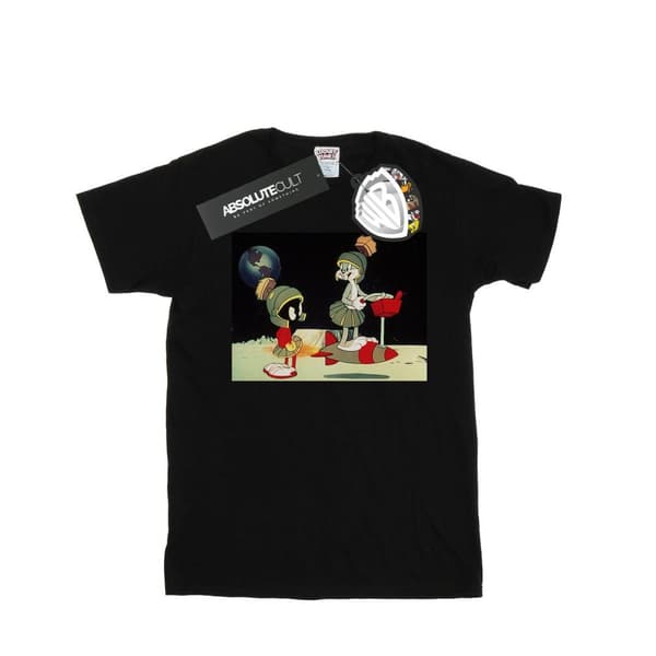 Looney Tunes Womens/Ladies Bugs Bunny Spaced Cotton Boyfriend T-Shirt