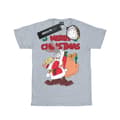 Pikkukuva 1 / 3: Looney Tunes Womens/Ladies Santa Bugs Bunny Cotton Boyfriend T-Shirt