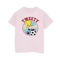 Miniatyrbilde 1 av 3: Looney Tunes Womens/Ladies Tweety Football Circle Cotton Boyfriend T-Shirt