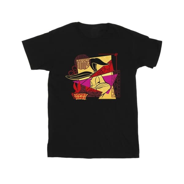Looney Tunes Girls Bugs Rabbit New Year Cotton T-Shirt