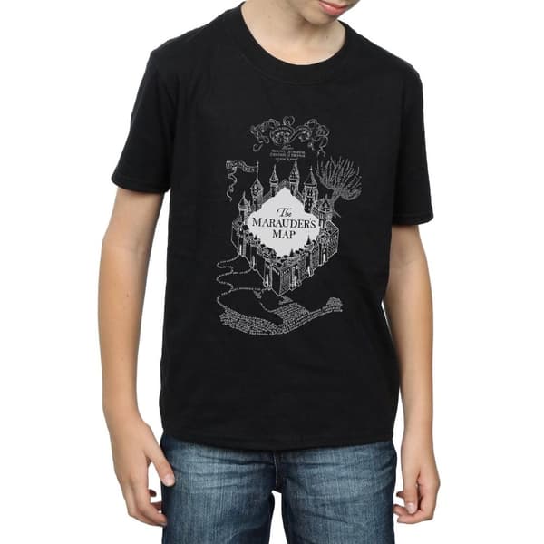 Harry Potter T-shirt med Marauderskartan för pojkar
