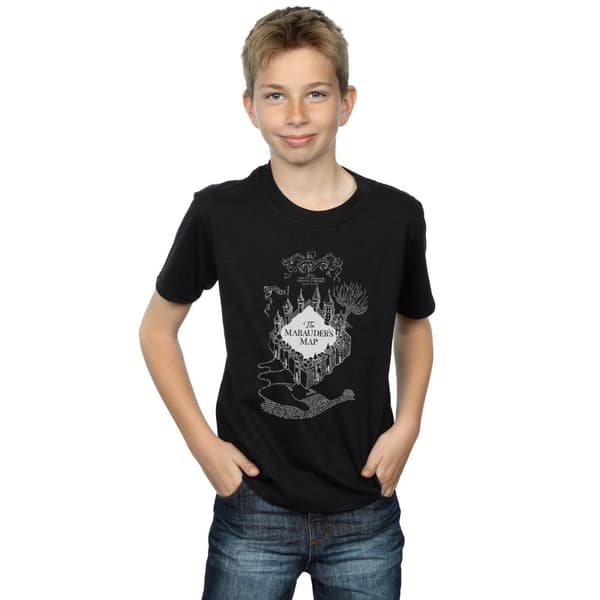 Harry Potter T-shirt med Marauderskartan för pojkar