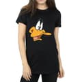 Miniatyrbilde 3 av 5: Looney Tunes Womens/Ladies Daffy Duck Face Cotton Boyfriend T-Shirt