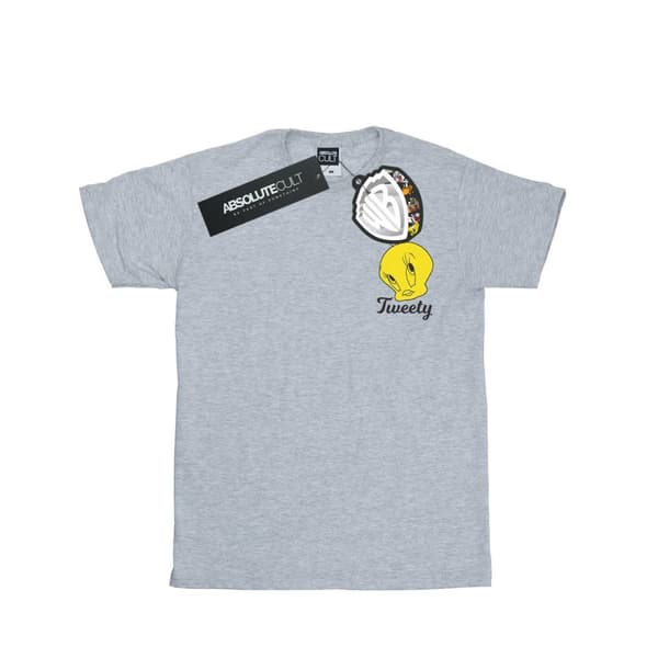 Looney Tunes Womens/Ladies Tweety Pie Head Cotton Boyfriend T-Shirt