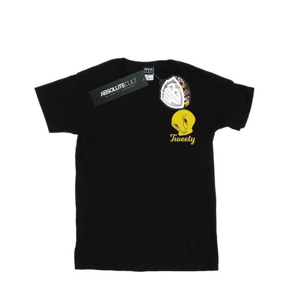 Looney Tunes Womens/Ladies Tweety Pie Head Cotton Boyfriend T-Shirt