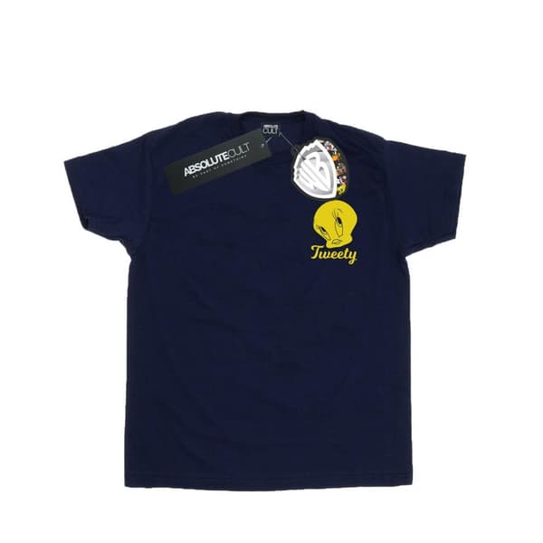 Looney Tunes Womens/Ladies Tweety Pie Head Cotton Boyfriend T-Shirt